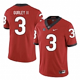 Georgia Bulldogs 3 Todd Gurley II Red Nike College Football Jersey Dzhi,baseball caps,new era cap wholesale,wholesale hats